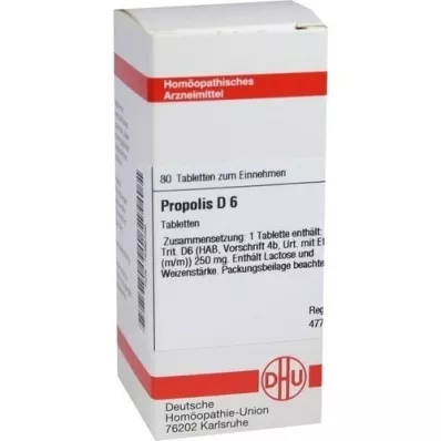 PROPOLIS D 6 tabletta, 80 db