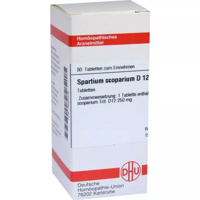 DHU Spartium Scoparium D 12 tabletta, 80 db