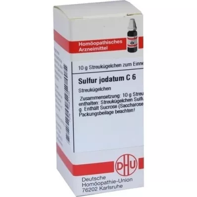 SULFUR JODATUM C 6 golyócskák, 10 g