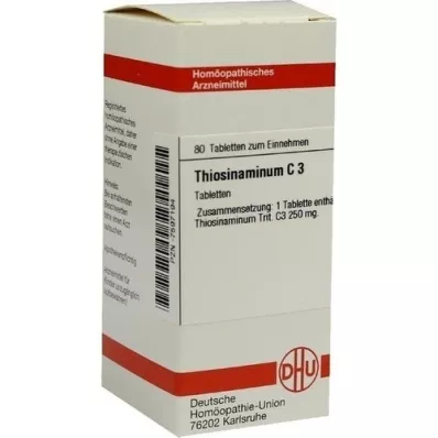 THIOSINAMINUM C 3 tabletta, 80 db