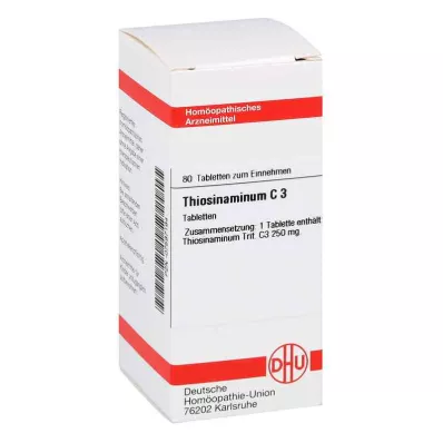 THIOSINAMINUM C 3 tabletta, 80 db