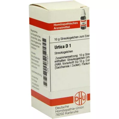 URTICA D 1 golyócskák, 10 g URTICA D 1 golyócskák, 10 g