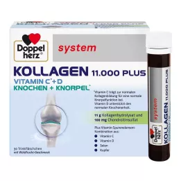 DOPPELHERZ Kollagén 11,000 Plus rendszer Ampullák, 30X25 ml