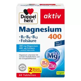 DOPPELHERZ Magnézium 400 mg tabletta, 60 db
