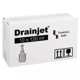 FREKA DRAINJET 0,9 %-os ISO sóoldat, 10X120 ml