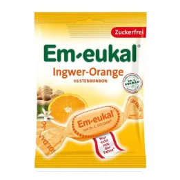 EM-EUKAL Cukorkák gyömbéres narancs cukormentes, 75 g