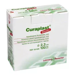 CURAPLAST Csíkok érzékeny kerek 23 mm, 100 db