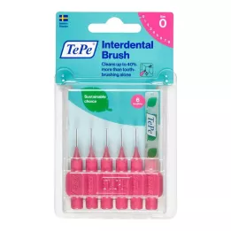 TEPE Interdentális kefe Original 0,4mm ISO 0 rózsaszín, 6 db