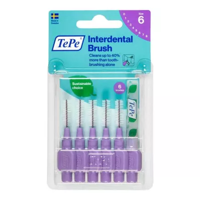 Tepe interdentális kefe 1,1mm lila, 6 db