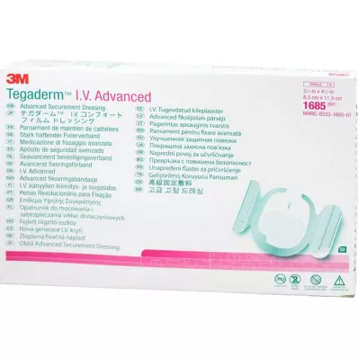 Tegaderm 3M i.v.Haladó vakolat 8,5x11,5cm 1685, 50 db