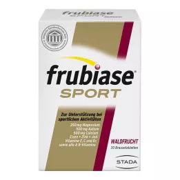 FRUBIASE SPORT Erdei gyümölcs pezsgőtabletta, 20 db