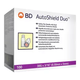 BD AUTOSHIELD Duo biztonsági tolltűk 5 mm, 100 db