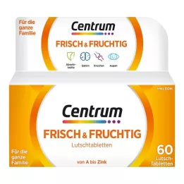 CENTRUM friss &amp; gyümölcsös cukorkák, 60 db