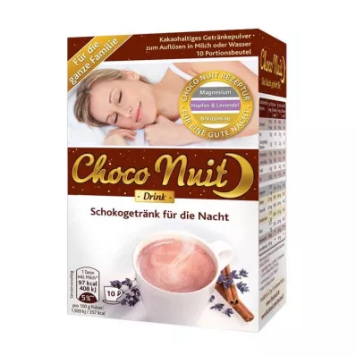 Choco Nuit jó éjszakát csokoládé italpor, 10 db