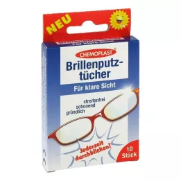 Szemüvegtisztító kendő, 10 db
