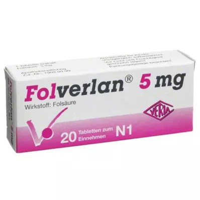 Folverlan 5 mg tabletta, 20 db