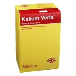 KALIUM VERLA granulátum tasak, 100 db