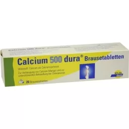 CALCIUM 500 dura pezsgőtabletta, 20 db