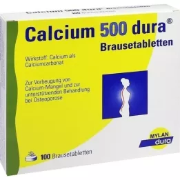 CALCIUM 500 dura pezsgőtabletta, 100 db