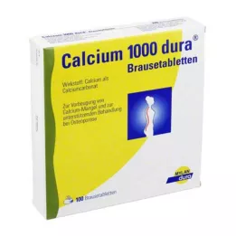 CALCIUM 1000 dura pezsgőtabletta, 100 db
