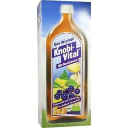 KNOBIVITAL bio arónia bogyós gyümölcsökkel, 960 ml