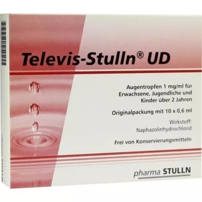 TELEVIS Stulln UD szemcsepp, 10X0.6 ml