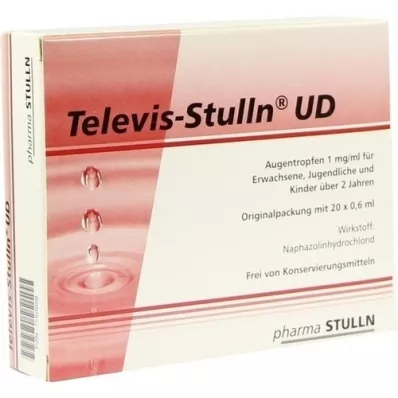 TELEVIS Stulln UD szemcsepp, 20X0.6 ml
