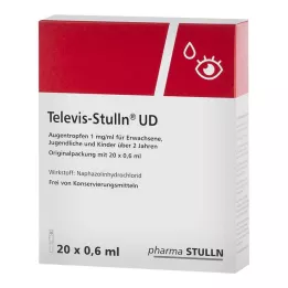 TELEVIS Stulln UD szemcsepp, 20X0.6 ml