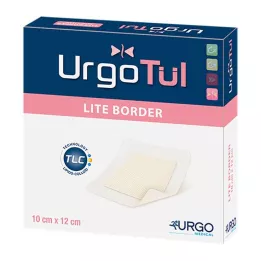 URGOTÜL Lite Border 10x12 cm-es kötszer, 10 db