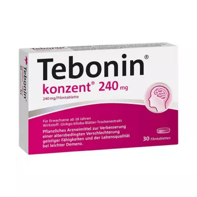 TEBONIN koncentr 240 mg filmtabletta, 30 db TEBONIN koncentr 240 mg filmtabletta, 30 db