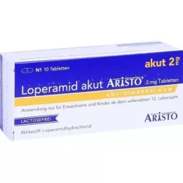 LOPERAMID akut Aristo 2 mg tabletta, 10 db