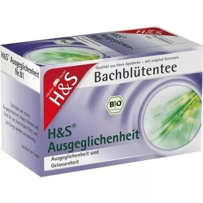 H&amp;S Bach Virág Remedy Balance Tea szűrőzacskó, 20X3.0 g