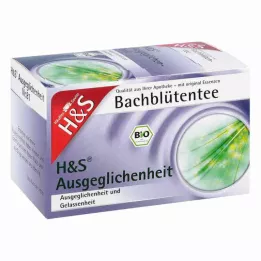 H&amp;S Bach Virág Remedy Balance Tea szűrőzacskó, 20X3.0 g