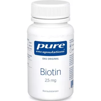 PURE ENCAPSULATIONS Biotin 2,5 mg kapszula, 60 kapszula