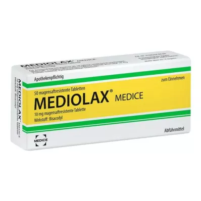 Mediolax® Medice gyomornedv-ellenálló tabletta, 50 db
