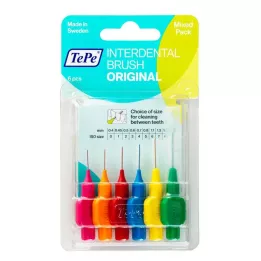 TEPE Interdentális kefe eredeti vegyes, 6 db