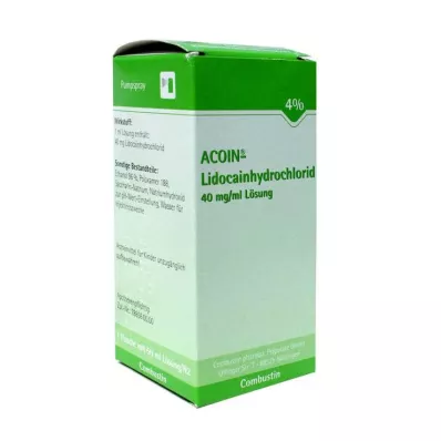 Acoin lidokain-hidroklorid 40 mg/ml oldat, 50 ml