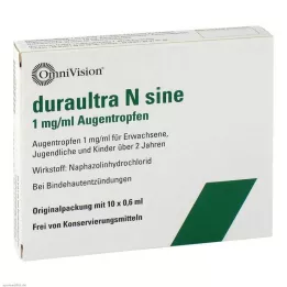 DURAULTRA N sine szemcsepp, 10X0,6 ml