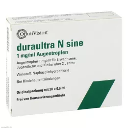 DURAULTRA N sine szemcsepp, 20X0,6 ml