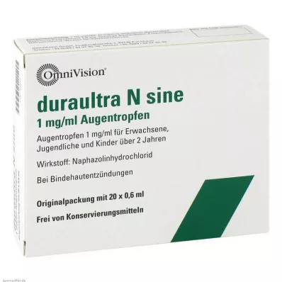 DURAULTRA N sine szemcsepp, 20X0,6 ml