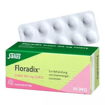FLORADIX Vas 100 mg forte filmtabletta, 50 db FLORADIX Vas 100 mg forte filmtabletta, 50 db