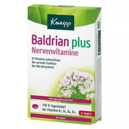 KNEIPP Valerian plus ideg vitaminok dragées, 40 db