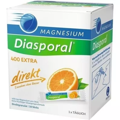 MAGNESIUM DIASPORAL 400 Extra direkt granulátum, 50 db