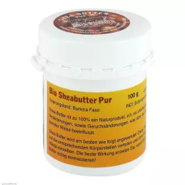 SHEABUTTER Bio tiszta, finomítatlan, 100 g