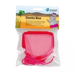 MIRADENT Fogszabályzó doboz Dento Box I rózsaszín, 1 db
