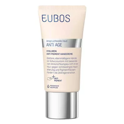 Eubos Anti-Age Hyaluron Anti-Pigment Kézkrém LSF 15, 50 ml