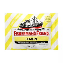 FISHERMANS FRIEND Citrom cukorpasztillák nélkül, 25 g