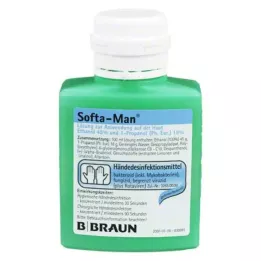 SOFTA MAN Kézfertőtlenítő köpenyes flakon, 100 ml