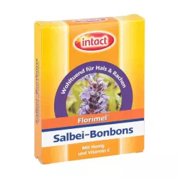 FLORIMEL C-vitaminos zsályás cukorka, 50 g