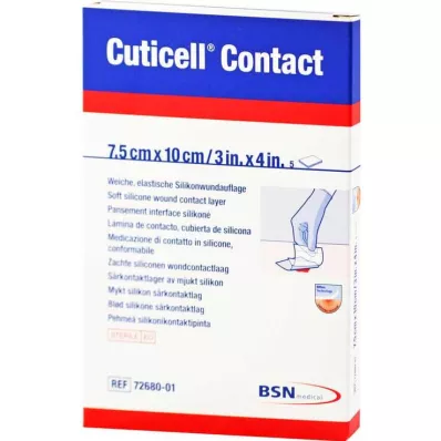 Cuticell Contact 7,5x10 cm-es kötszer, 5 db